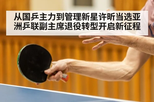 从国乒主力到管理新星许昕当选亚洲乒联副主席退役转型开启新征程